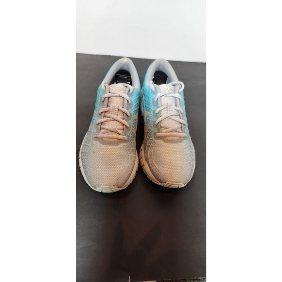 Asics Women Gel Quantum 1024A020 Gray Blue Running Sneakers Size US 6.5 - Picture 7 of 7